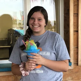 Rainbow snowball