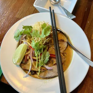 Roasted Duck in Curry