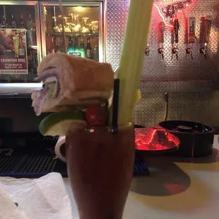 Bloody Mary&apos;s delicious!