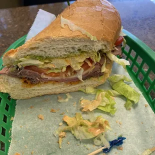 Roast Beef Chipotle Sandwich