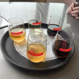 Wine samples
