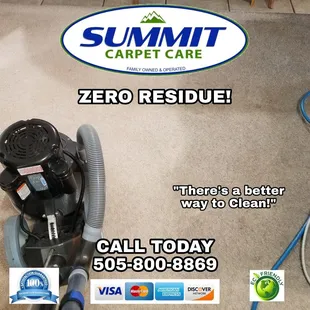 All across the country new carpet cleaning companies are raising the bar and cleaning carpets better! In New Mexico that company is SUMMIT!