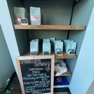 Whole beans for sale