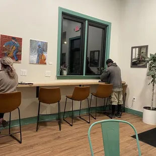 Cute spot to sit and work