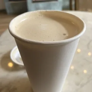 Earl Grey Lavender Oat Milk Tea Latte