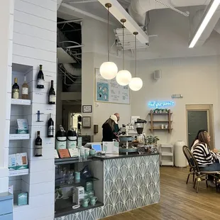 Bar area