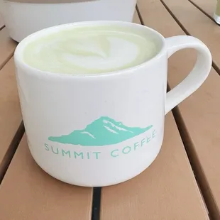 Hot Matcha Latte