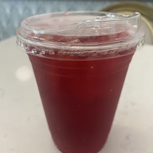 Iced Hibiscus Tea