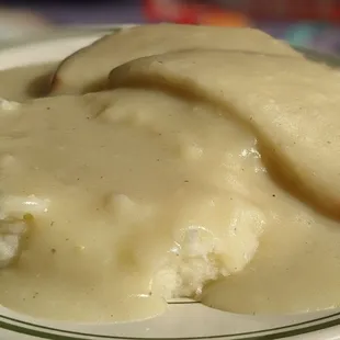 Can I have a turkey sandwich and mash potatoes with that gravy!? Yes, I asked for extra gravy!