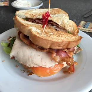 Turkey Club Sandwich
