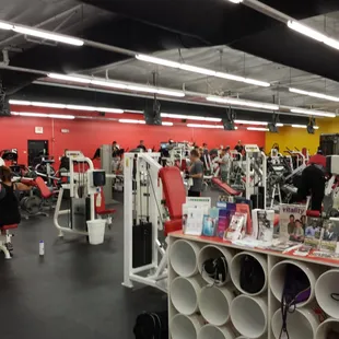 Main gym floor