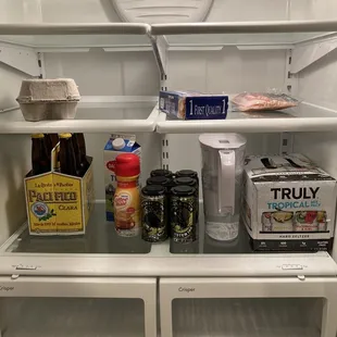 the inside of a refrigerator