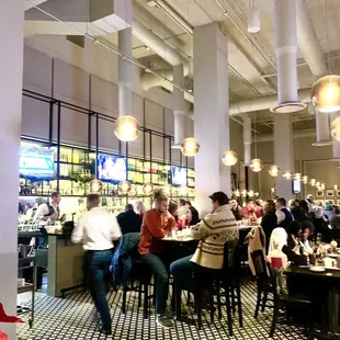 Bar area from the entrance