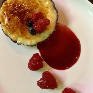 Vanilla Bean Sea Salt Creme Brulee