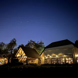 night time outside view