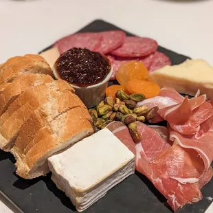 Meat and cheese board