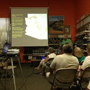 Presentation by Summit Hut founder about the Arizona Trail experience as a thru  trail hiker