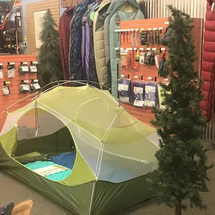 Summit hut