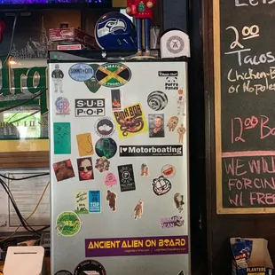 Their quirky fridge