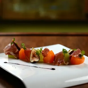 Seasonal Iberico and Melon Salad