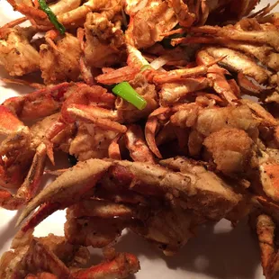 Fried crab yammi