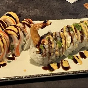 French Kiss Roll and Shaggy Dog Roll