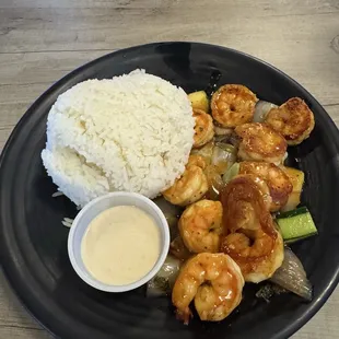 Hibachi with shrimp