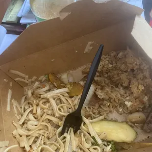 Steak habachi, I devoured it lol