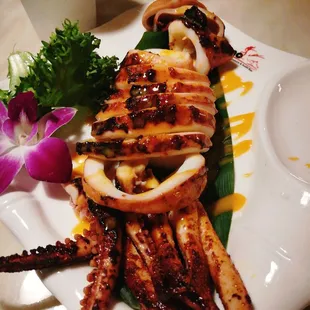 Grilled Squid