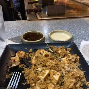 Combo Hibachi Chicken and shrimp