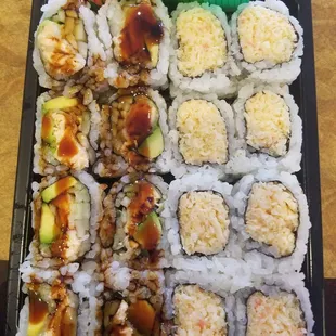 Spicy Crunchy Crab &amp; Alaska Roll