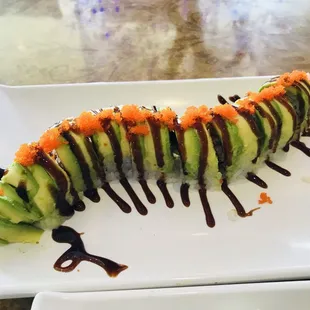 So yummy!!! Dragon roll.