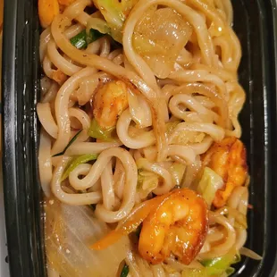 Shrimp udon