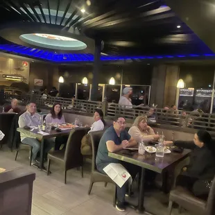 The main dining area