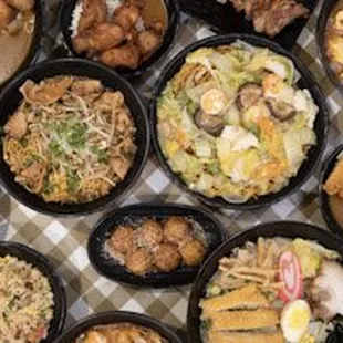 Having a feast with Sumo Menu Items