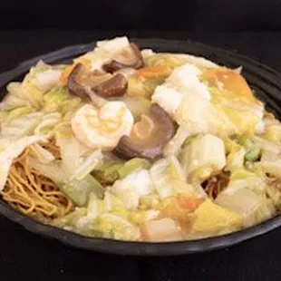 Seafood Crispy Noodle.
