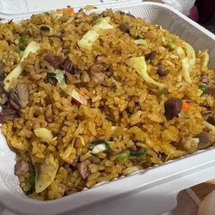 Curry fried rice