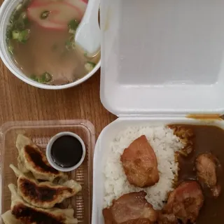 Mochiko Chicken Curry Combo