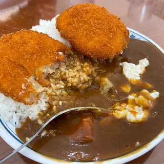 Croquette Curry Combo