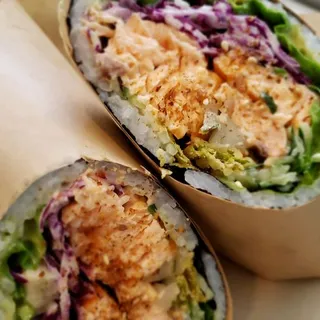 Sumo Salmon Burrito