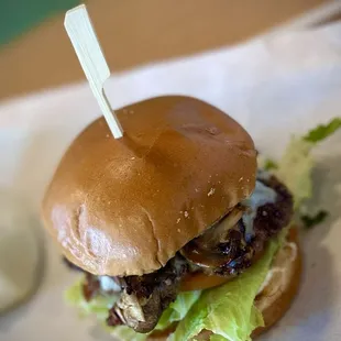 Shroom Burger. Delicious!