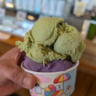 Ube ice cream stole the show!