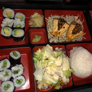 3 Item Vegetarian Bento