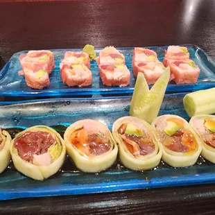 Pink Lady and Naruto Roll. Awesome!