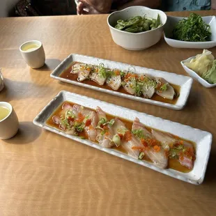 Red Snapper and Yellow Tail