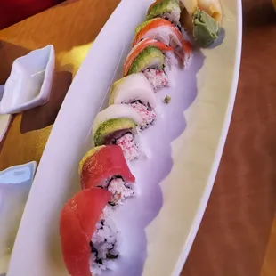 Rainbow sushi
