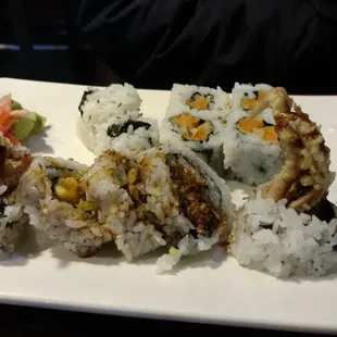 Asparagus Sweet Potato Tempura Rolls