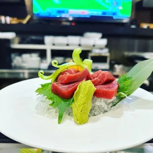 Tuna sashimi