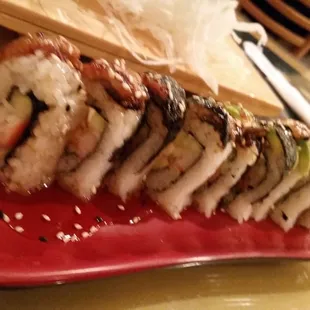 Dragon roll? I think...