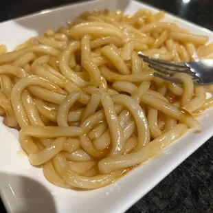 Side of udon noodles (for the toddler)